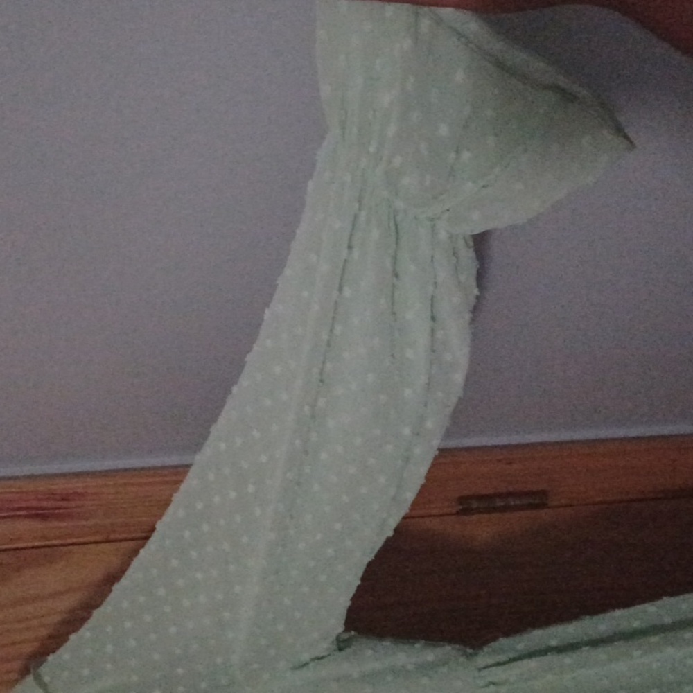 Mint Ruffle Dress - Picture 4 of 15